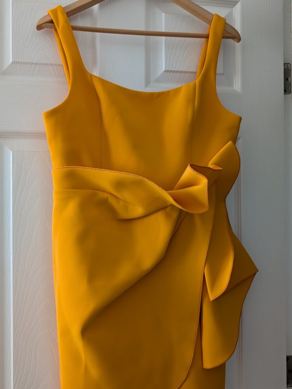 The Hewton Mini Dress in Marigold by Acler, size 8 US